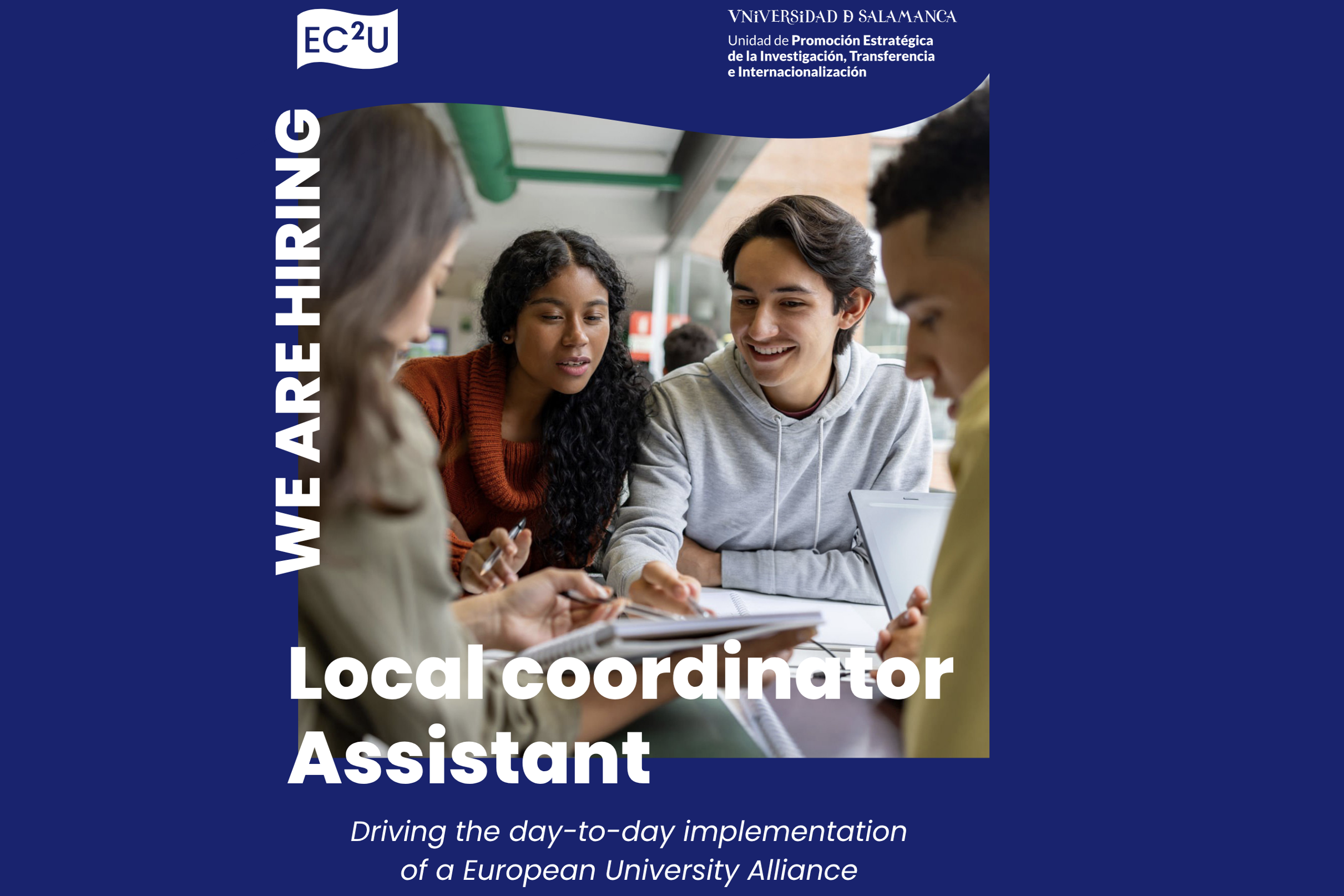 Imagen de contratación de local coordinator assistant de EC2U